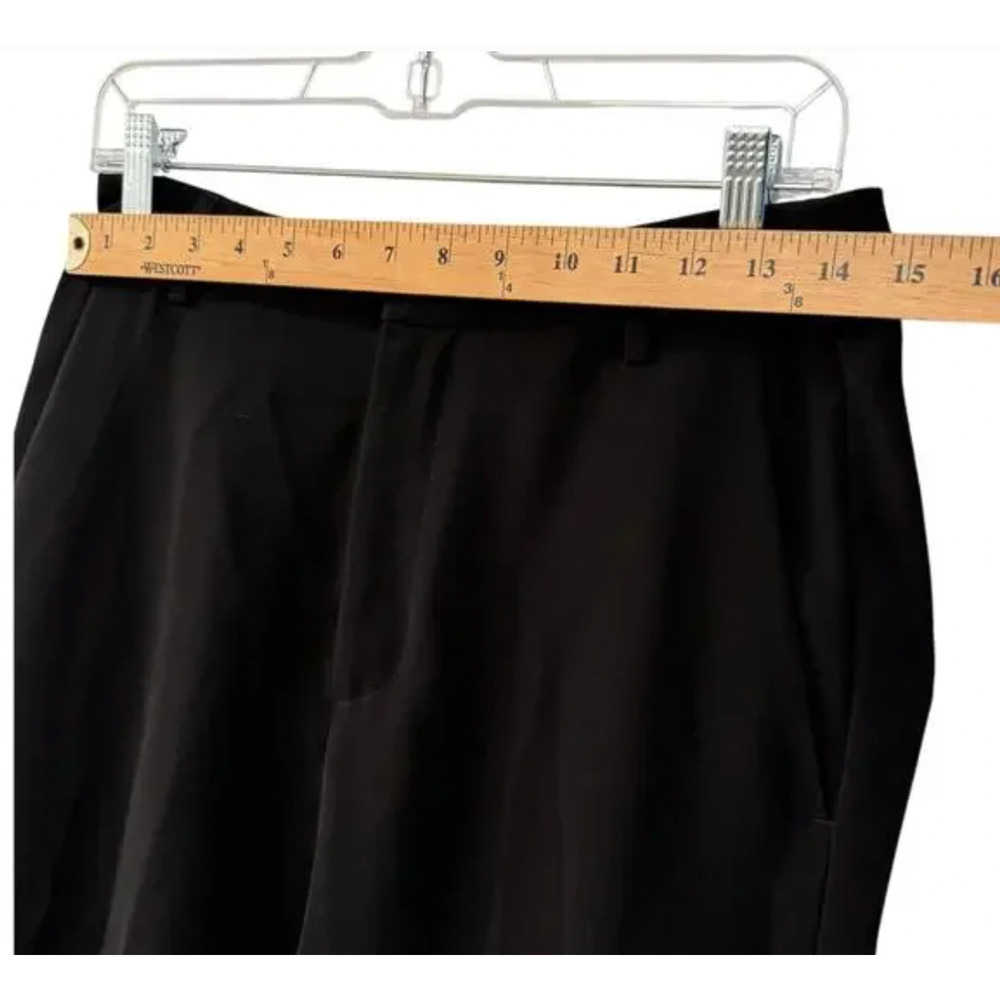 Nili Lotan 4 Drop Crotch Paris Pants $495 Slouchy Trousers Cropped Jet Black NWT - Picture 8 of 10